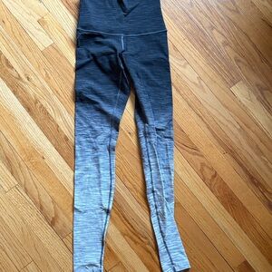 Lululemon Black and Gray Leggings